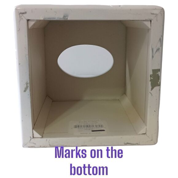 Floral Orchids Narcissus Tissue Box Cover Holder Cottagecore Cheri Blum Vintage. - Picture 5 of 14